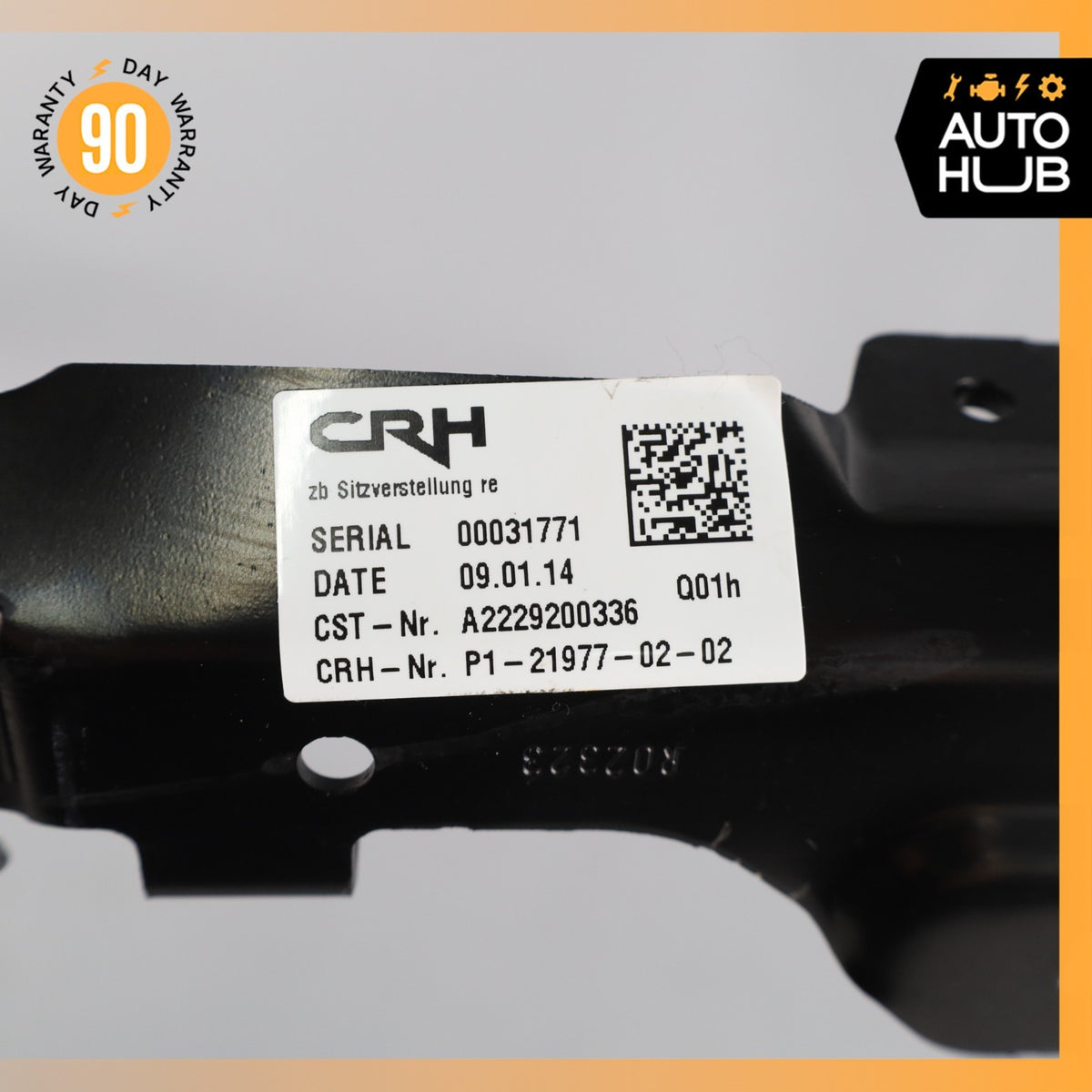 14-20 Mercedes W222 S63 AMG S550 Rear Right Side Adjustment Seat Track Frame OEM - photo 13