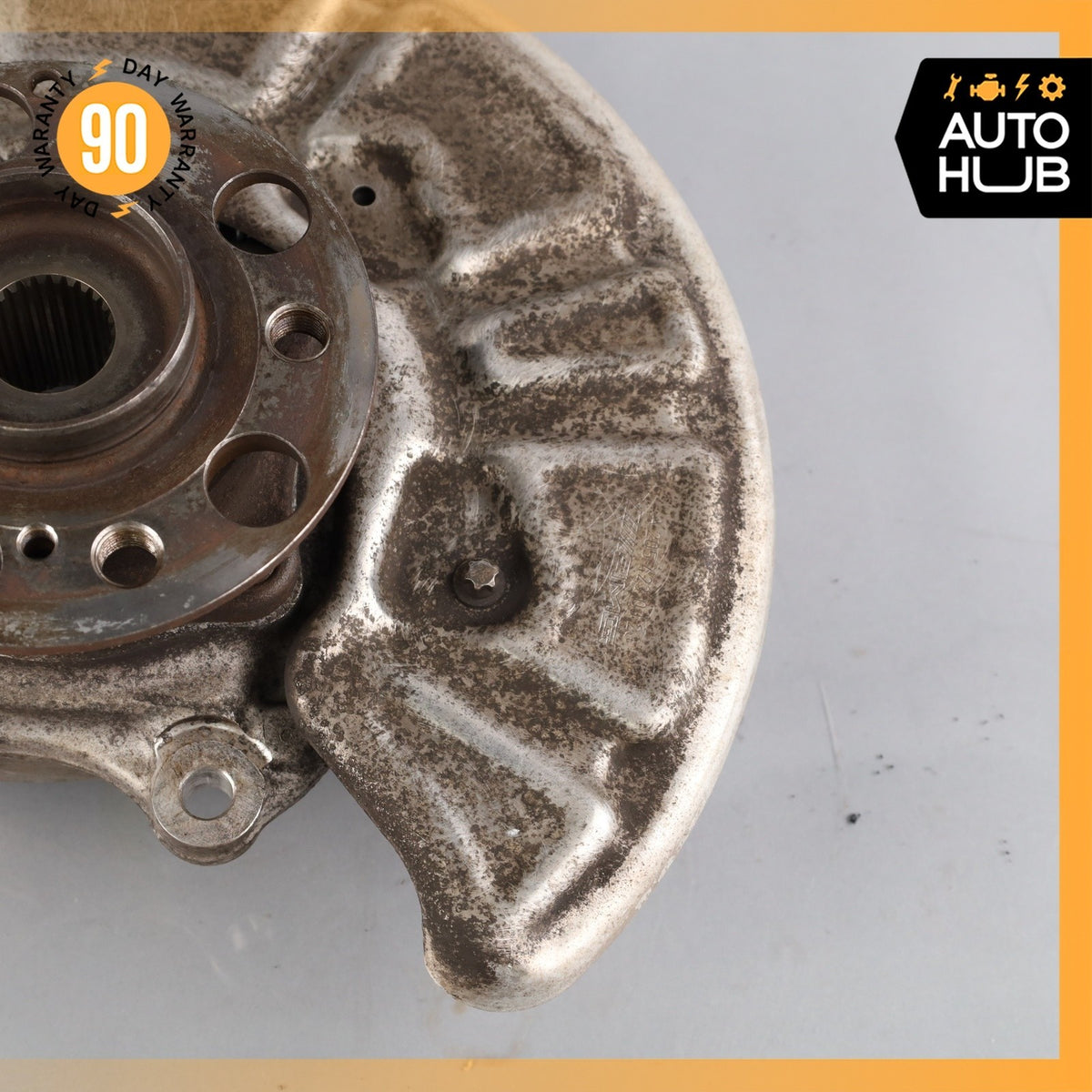 17-23 Mercedes W205 C63 AMG Rear Left Side Spindle Knuckle Hub OEM 39k - photo 5