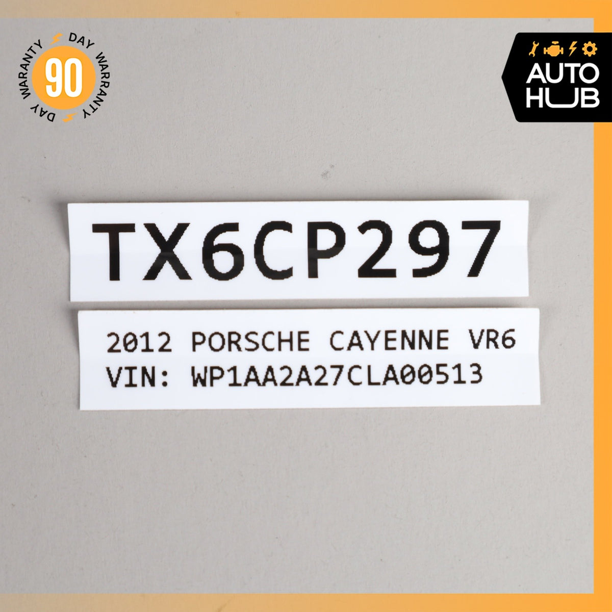 11-18 Porsche Cayenne 958 VR6 Sun Visor Sunvisor Front Right Side Black OEM - photo 17