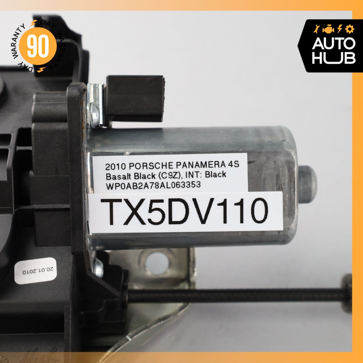 10-16 Porsche Panamera 970 Rear Trunk Boot Lid Latch Lock Actuator OEM 75k - photo 12