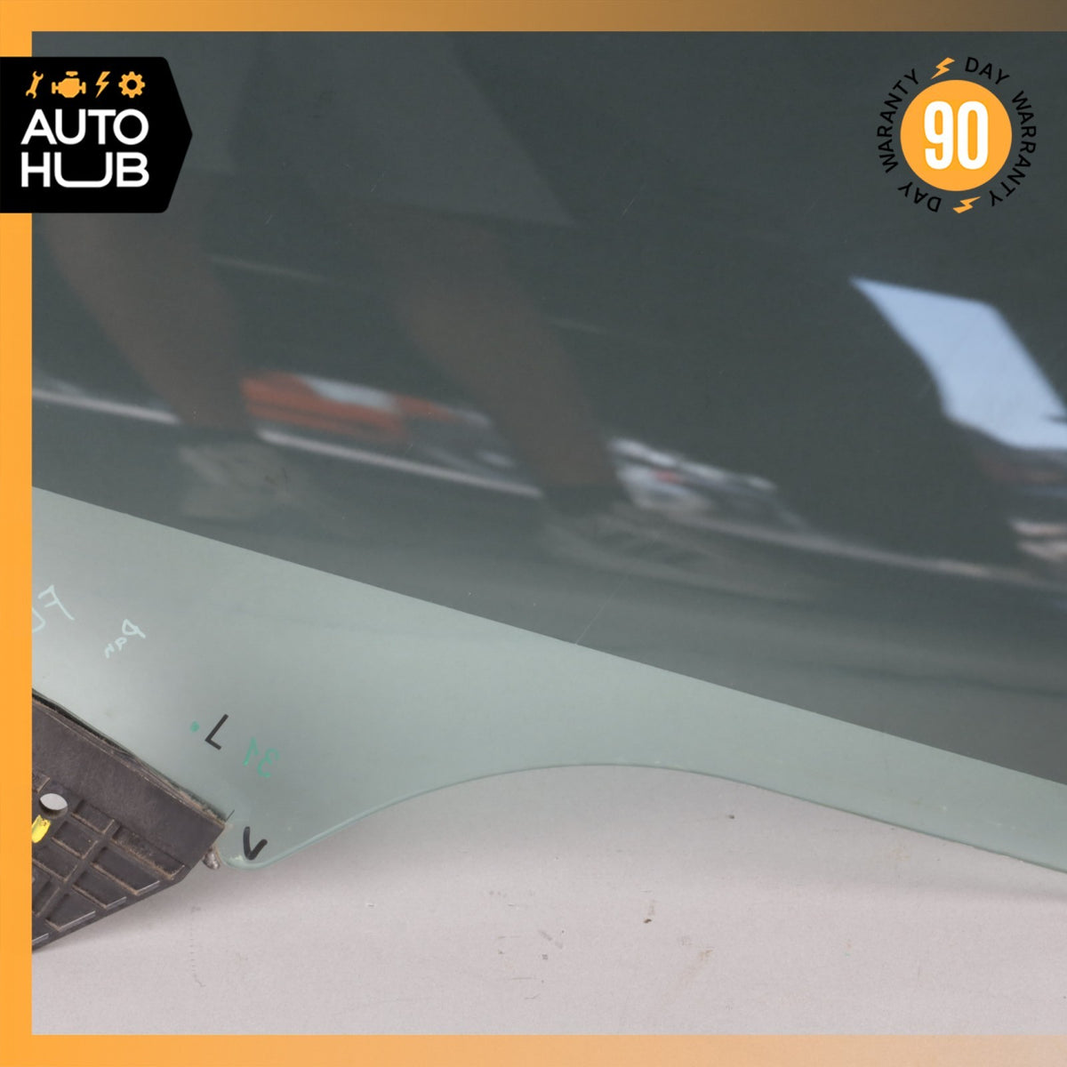 10-16 Porsche Panamera S 970 Door Window Glass Front Left Side OEM - photo 5