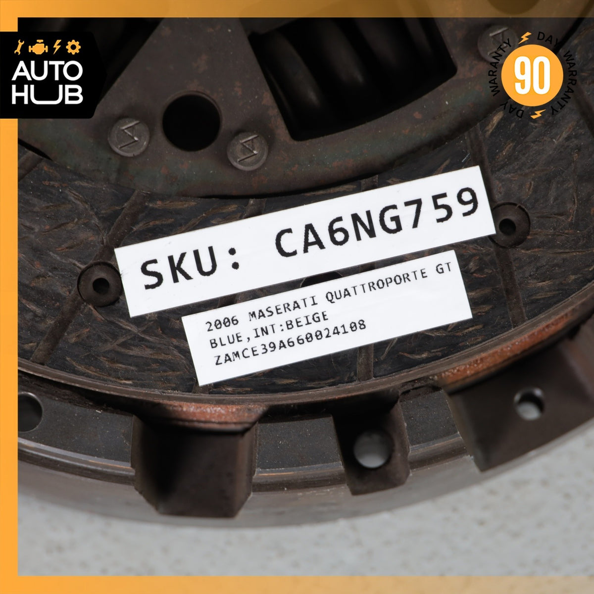 05-06 Maserati Quattroporte M139 4.2L F1 Transmission Clutch Assembly OEM 84k - photo 19