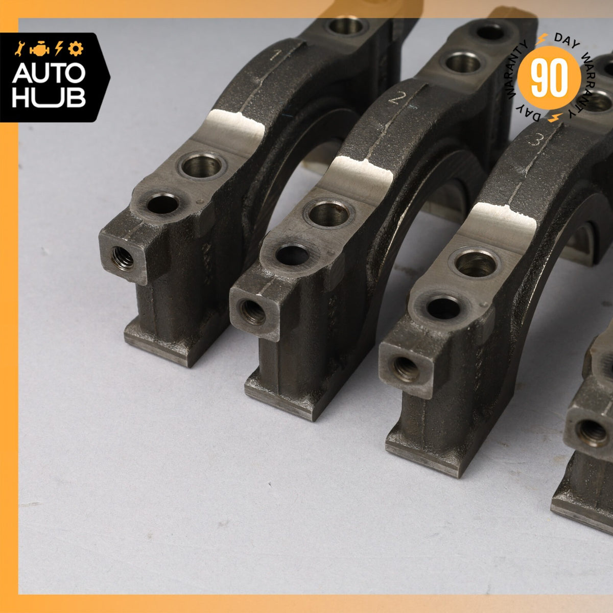 11-20  Mercedes W218 CLS550 SL550 M278 Crankshaft Main Holder Bracket Set OEM - photo 4