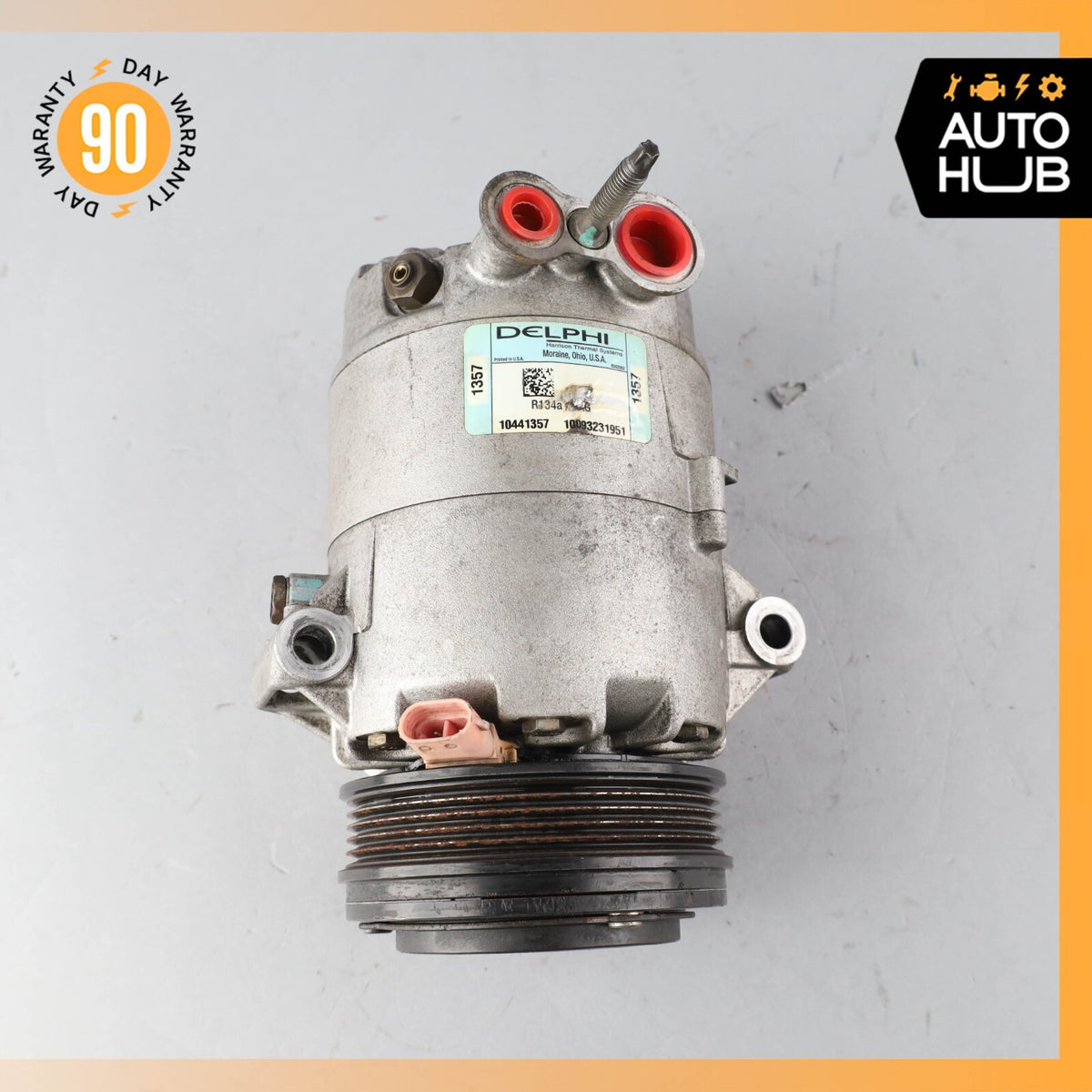 04-09 Cadillac XLR A/C Air Conditioning Compressor 10441357 OEM - photo 11
