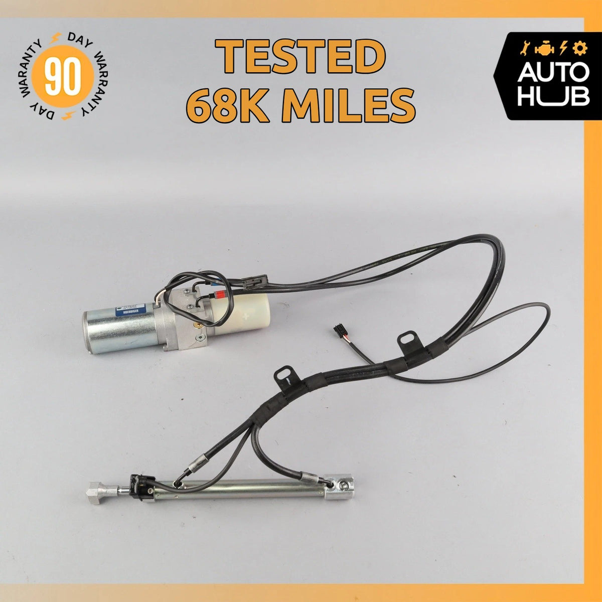 07-13 Mercedes W221 S63 AMG Trunk Lid Locking Hydraulic Pull Down Pump OEM 68k - photo 1