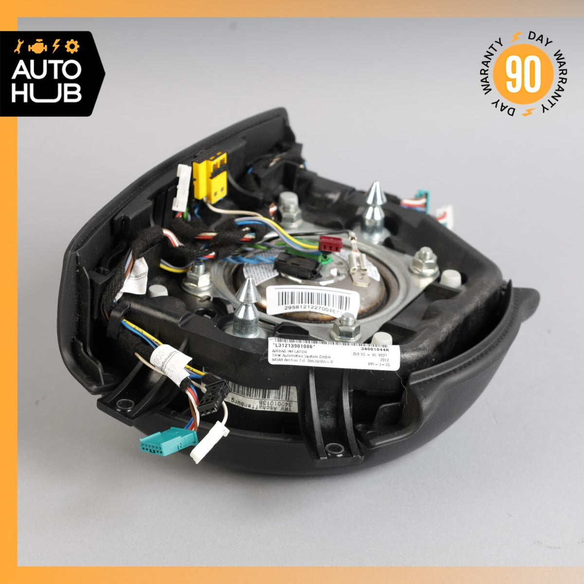 Land Rover Range Rover L322 HSE Steering Wheel Airbag Air Bag Black OEM 88k - photo 10