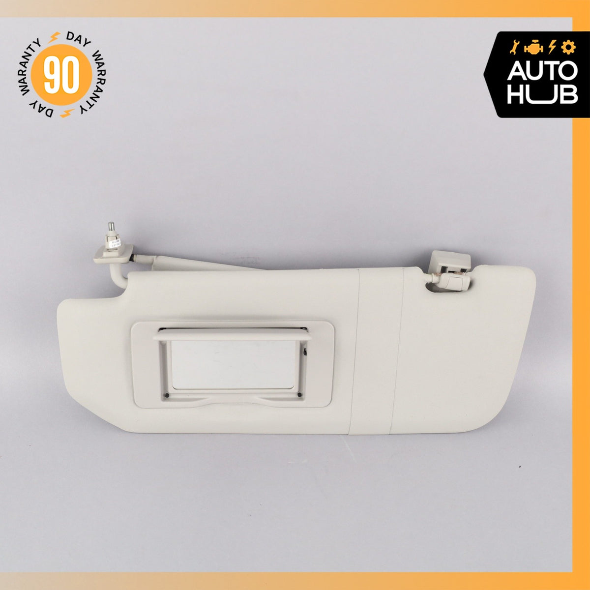 06-08 Mercedes W251 R320 R500 Front Left Driver Sun Visor Sun Shade Gray OEM - photo 10