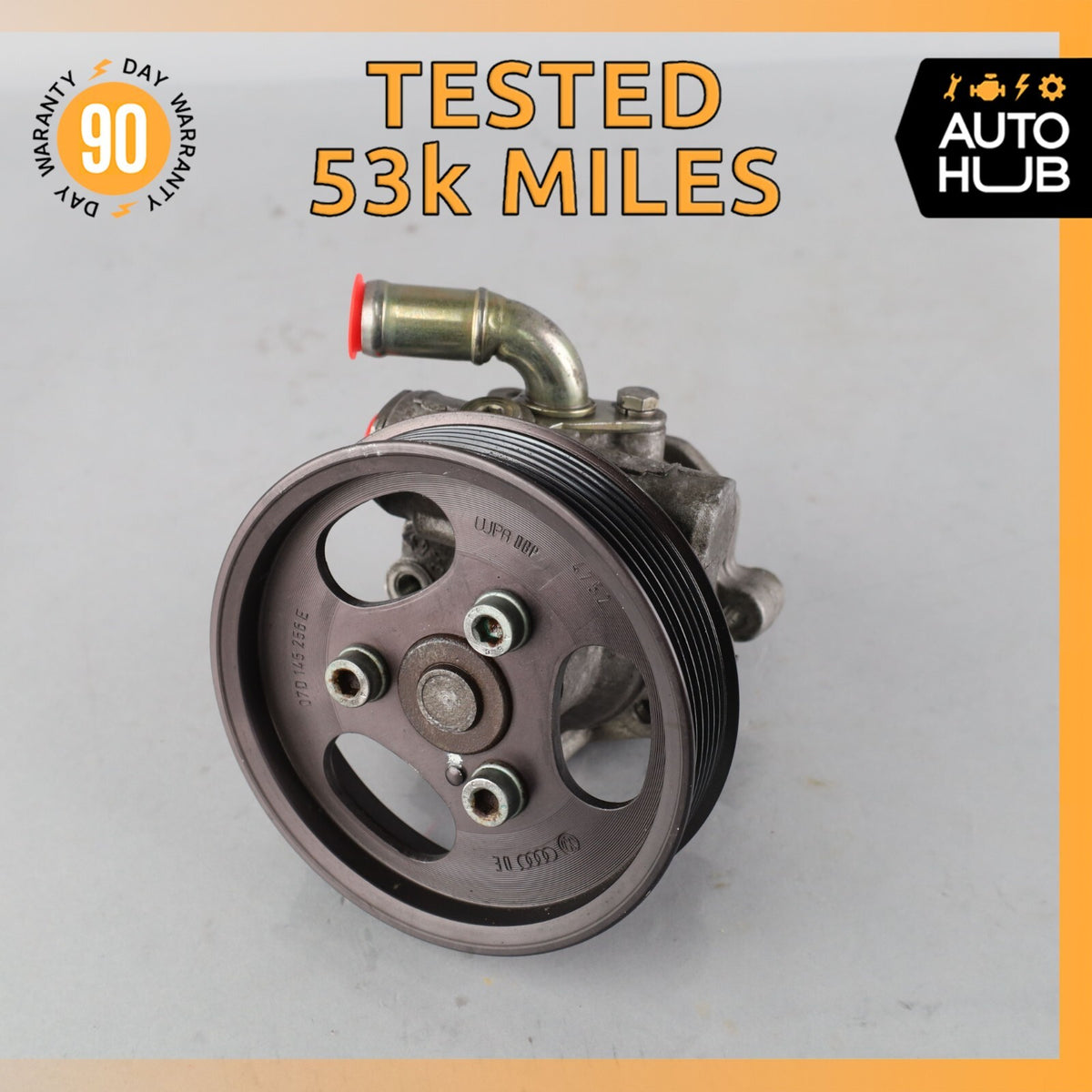03-18 Bentley Continental Flying Spur GT GTC 6.0L Power Steering Pump OEM 53k - photo 1