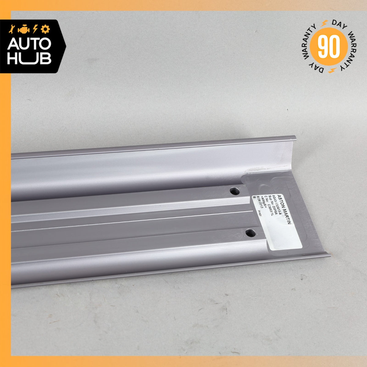 13-16 Aston Martin DB9 Left Driver Side Door Step Sill OEM 22k - photo 13