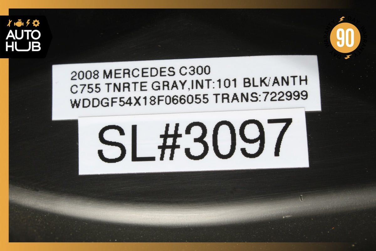 08-11 Mercedes W204 C300 C350 Dashboard Dash Board Panel Assembly w/ Airbag OEM - photo 12
