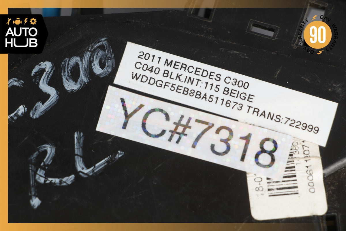 08-14 Mercedes W204 C300 C250 C350 Rear Left Door Lock Latch Actuator OEM - photo 10