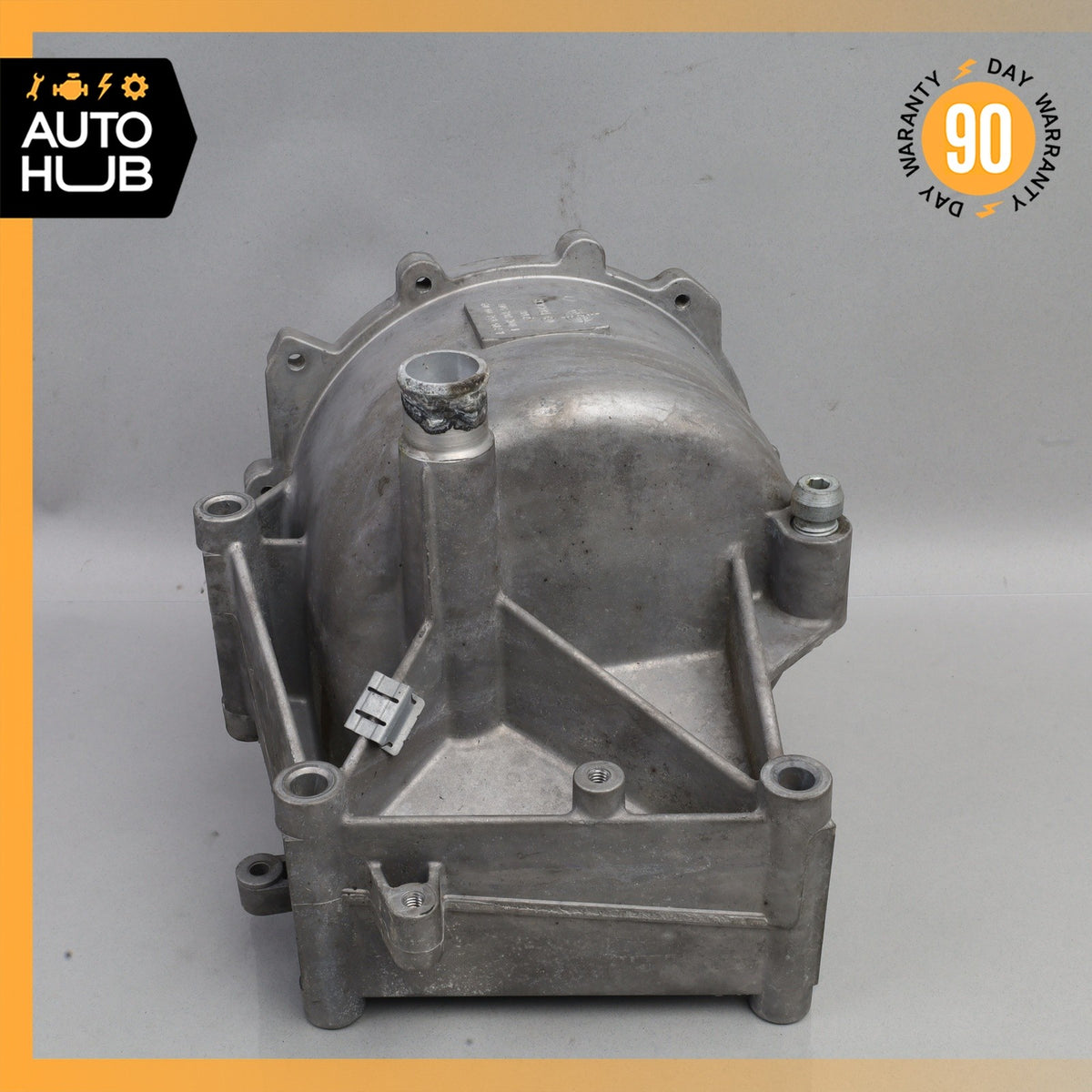 03-11 Mercedes W215 CL600 S65 Water Cooled Alternator Generator Mount Housing - photo 4