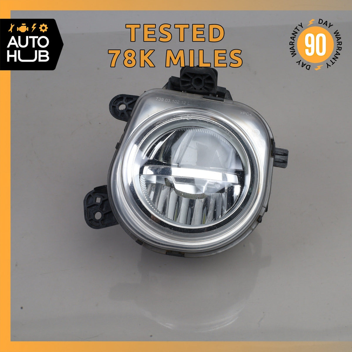 BMW F25 X3 X4 X6 Left Driver Side Bumper Foglight Fog Light Lamp OEM - photo 1
