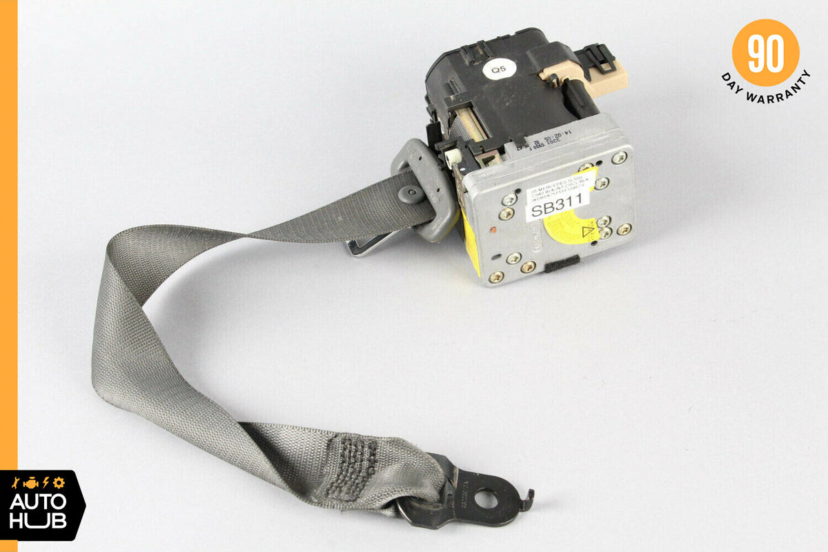 03-06 Mercedes R230 SL550 SL55 Left Driver Side Seat Belt Retractor Charcoal OEM - photo 1