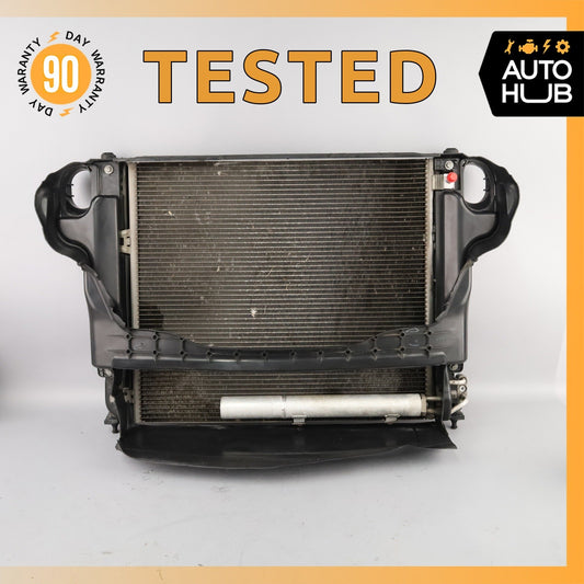 11-13 Mercedes W251 R350 Engine Cooling Radiator AC Condenser w/ Air Duct OEM - photo 1
