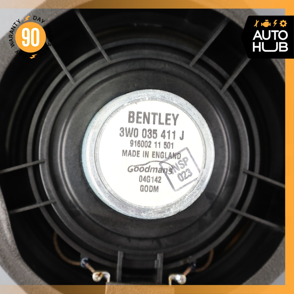 03-10 Bentley Continental GT Rear Left or Right Door Sound Speaker OEM 81k - photo 8