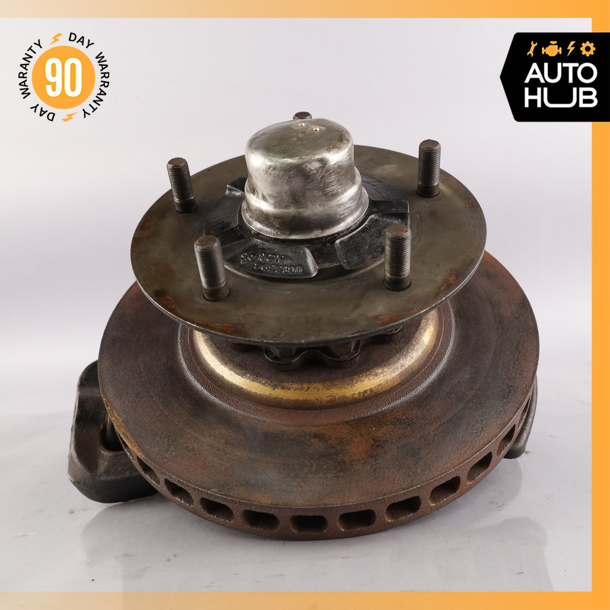 Rolls Royce Silver Spur Mulsanne Front Left Spindle Knuckle Hub w/ Disc OEM - photo 6