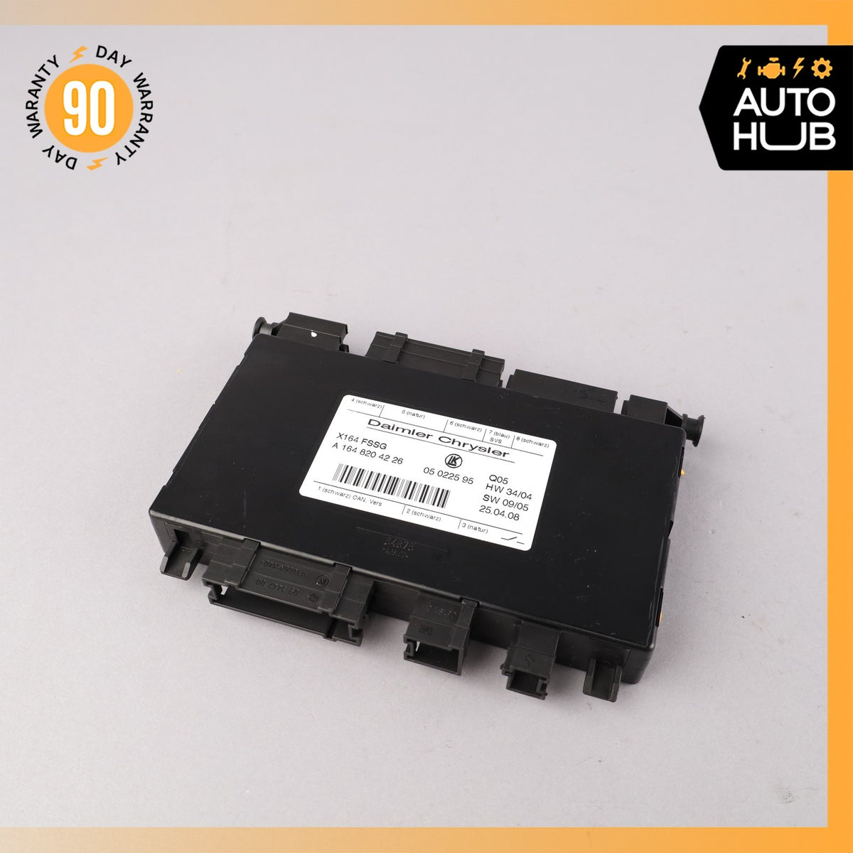 07-12 Mercedes X164 GL350 GL550 Third Seat Row Power Folding Control Module OEM - photo 1