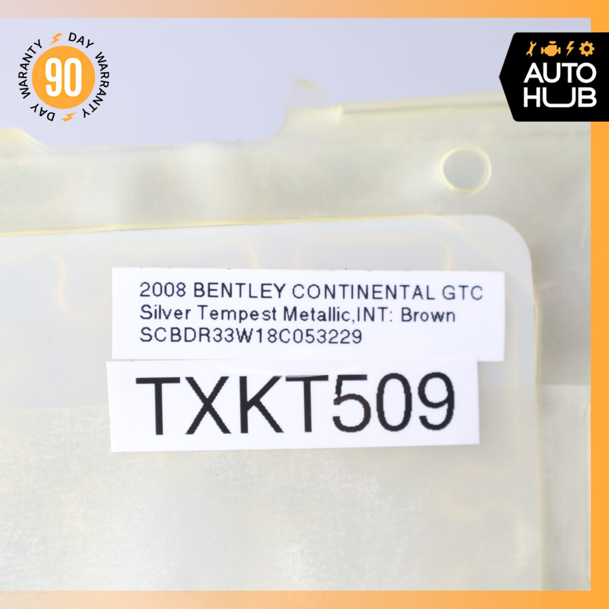03-11 Bentley Continental GTC GT Seat Occupancy Sensor SRS Mat 3W3959337 OEM 46k - photo 13
