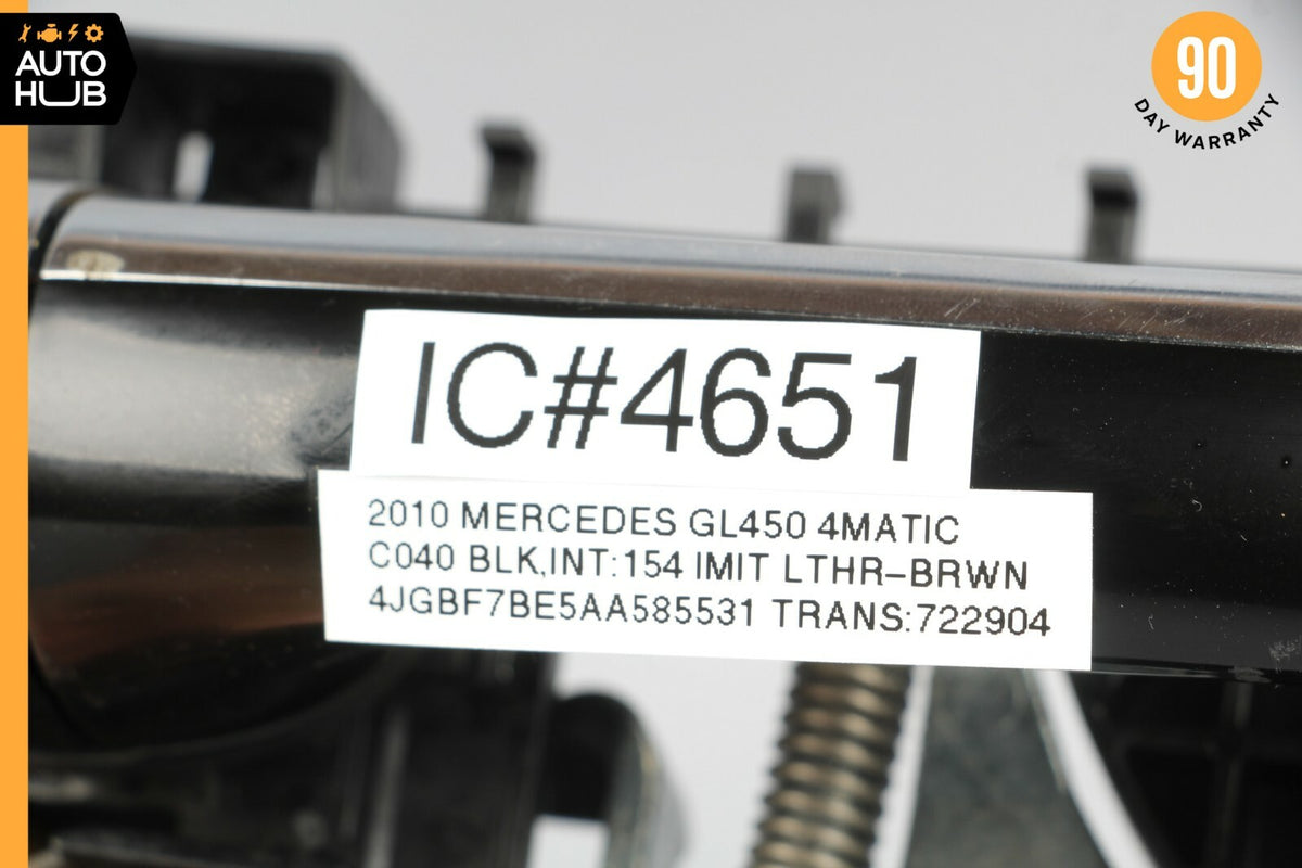 06-13 Mercedes X164 GL450 ML350 Exterior Door Handle Front Right Side Black OEM - photo 12