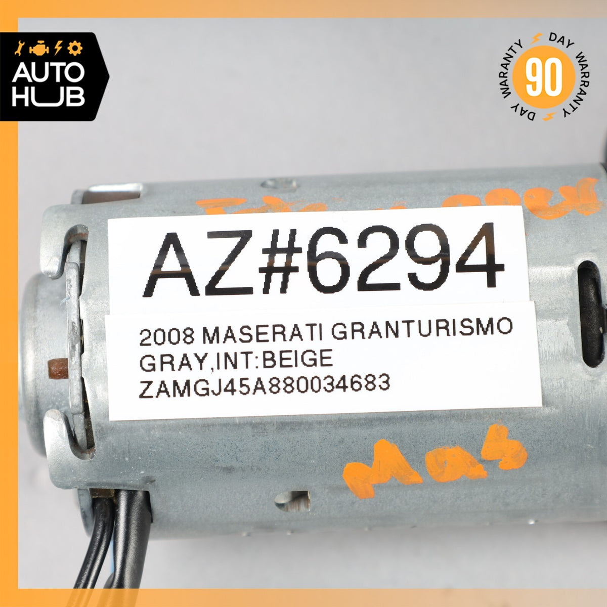 Maserati GranTurismo Front Right or Left Seat Backrest Adjustment Control Motor - photo 11