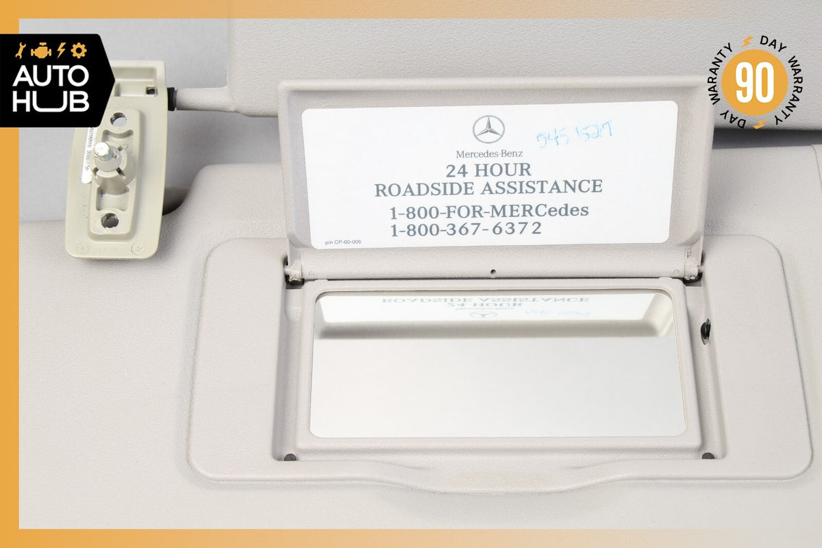 06-12 Mercedes W164 ML63 GL450 ML550 Sun Visor Sunvisor Front Left Side Gray OEM - photo 8