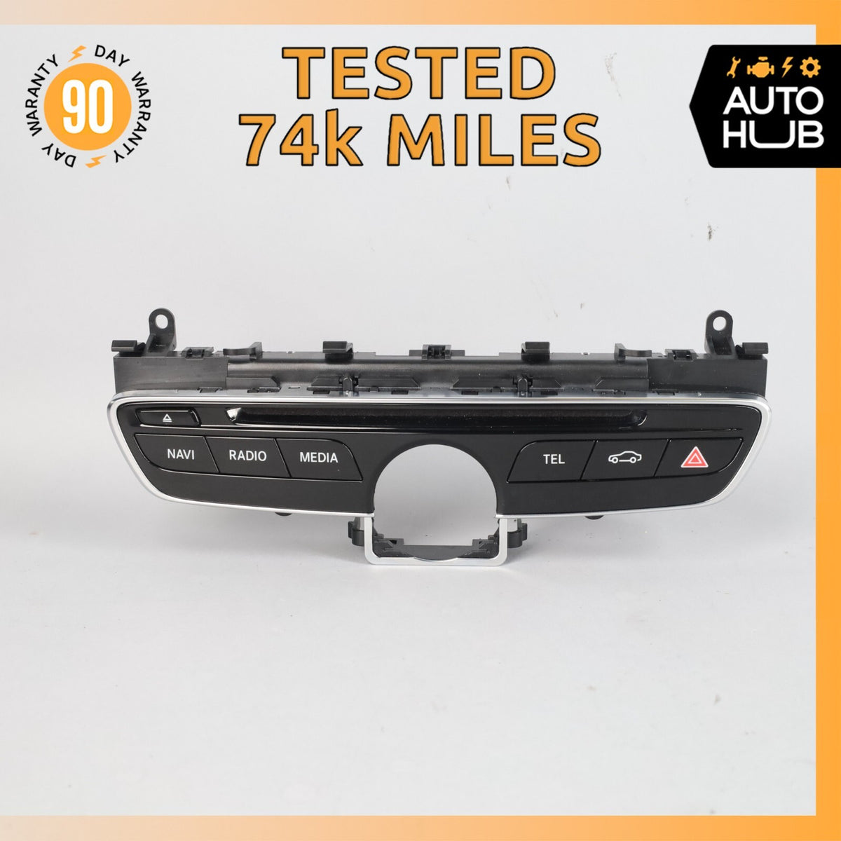 15-19 Mercedes W205 C300 Center Dashboard Hazard Control Switch OEM - photo 1