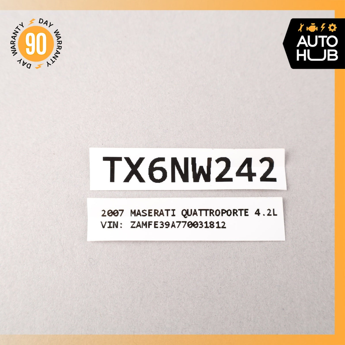 Maserati Quattroporte Front Left or Right Side Top Upper Seat Bladder Bolster - photo 16