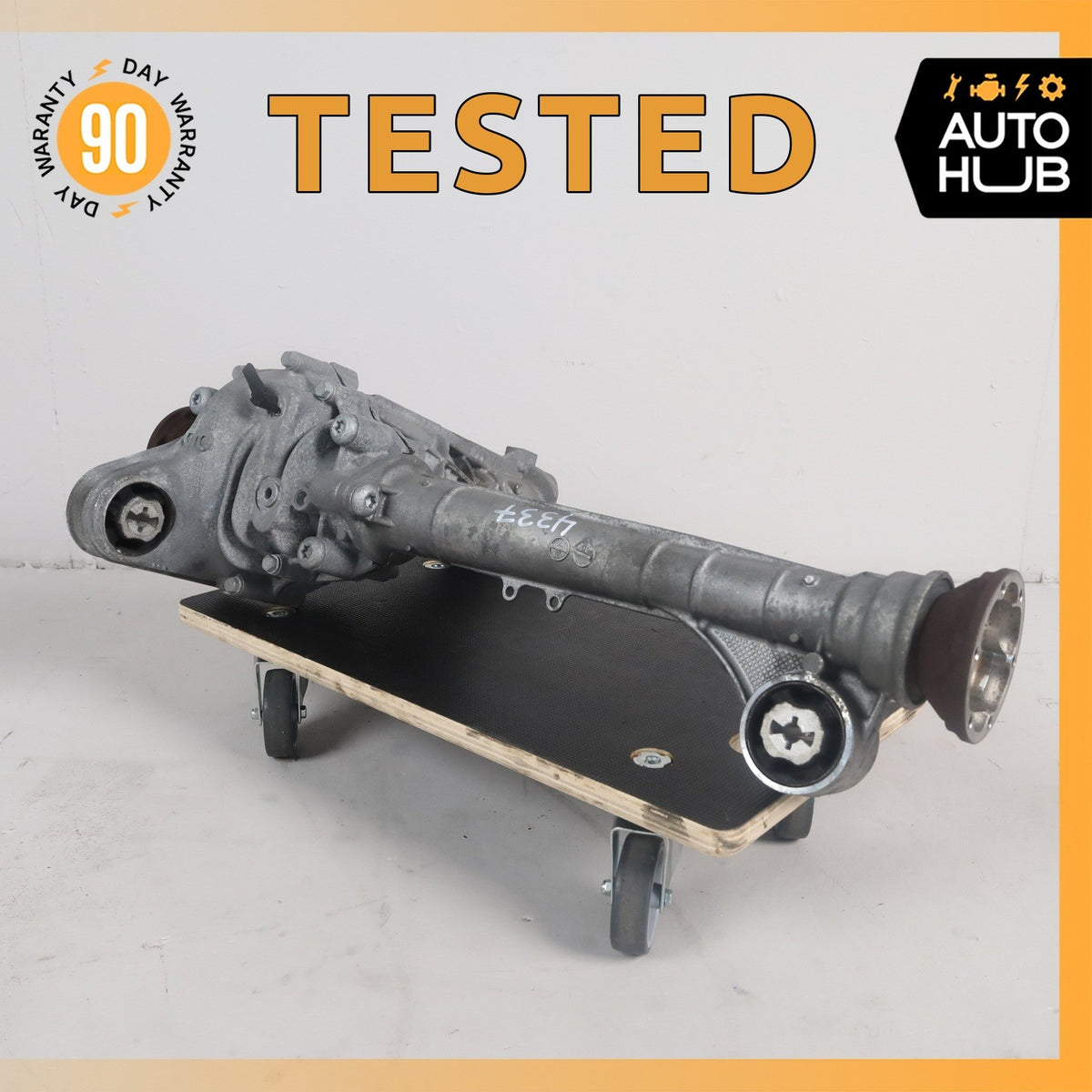 11-14 Porsche Cayenne 958 VR6 3.6L Front Differential Axle Carrier Diff OEM - photo 1