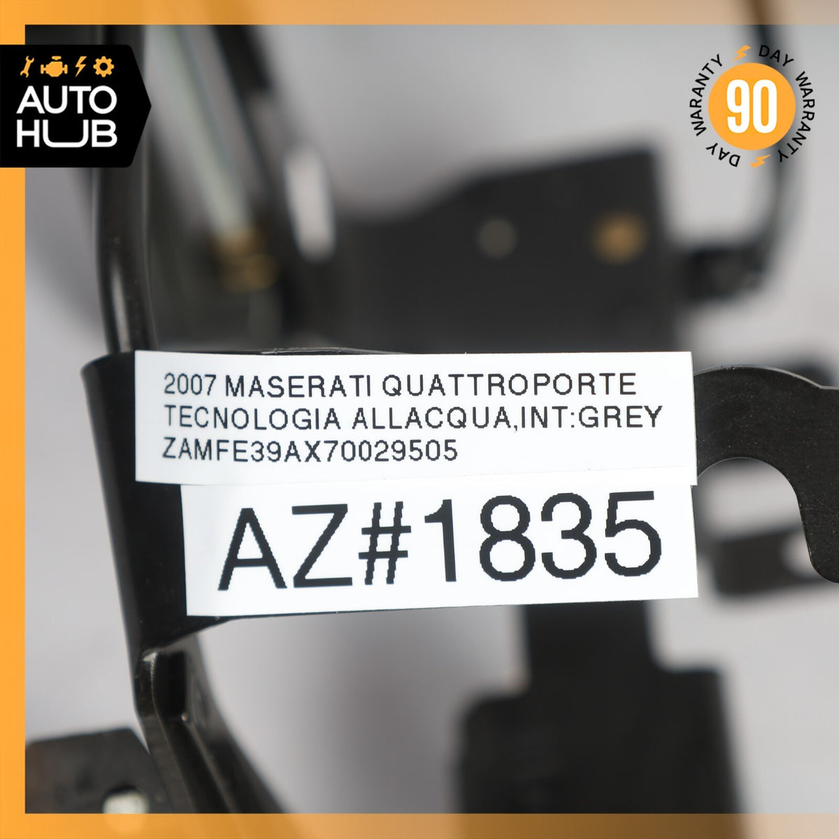 03-13 Maserati Quattroporte M139 Steering Wheel Paddle Shifters Set OEM - photo 13