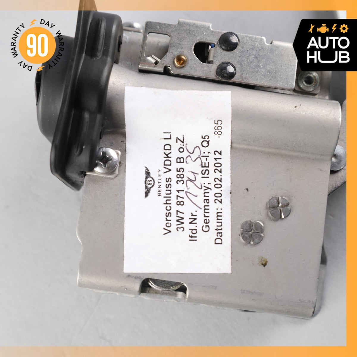 07-18 Bentley Continental GTC Rear Left Side Top Folding Roof Latch Lock OEM 71k - photo 11
