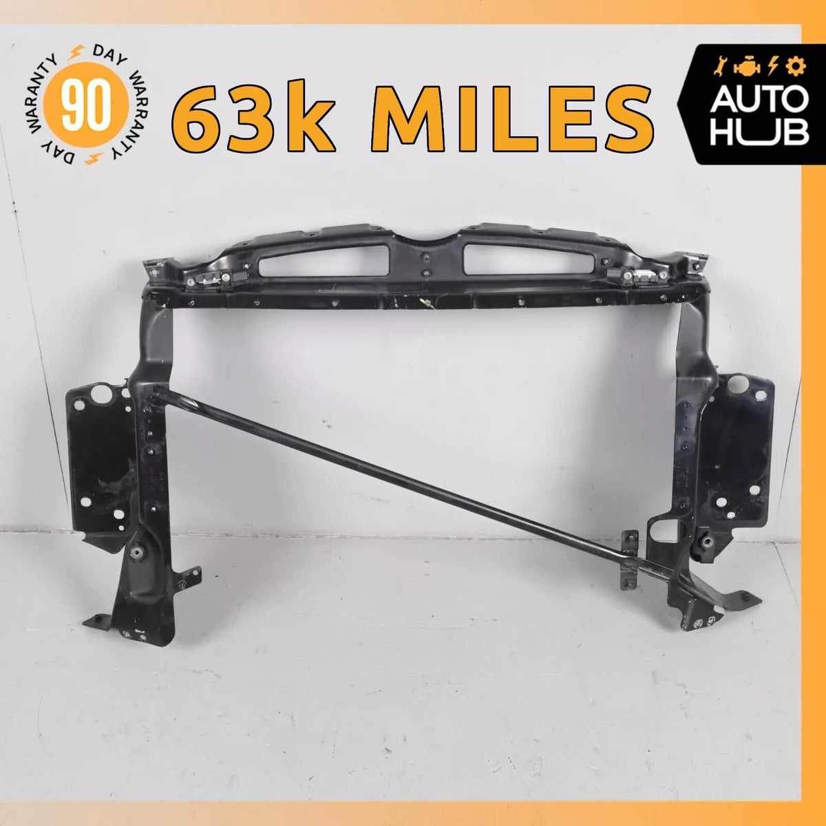 08-10 Bentley Continental GTC GT 6.0L Front Radiator Support Bar Frame OEM 63k - photo 1