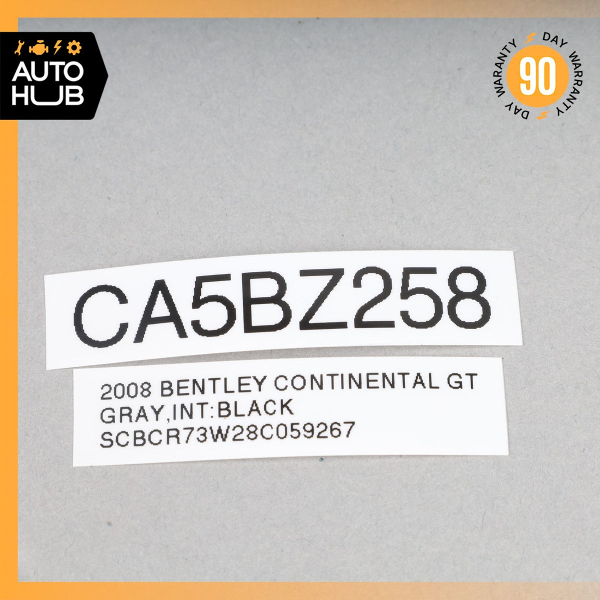 03-12 Bentley Continental GT GTC Front Left or Right Door Sound Speaker OEM - photo 13