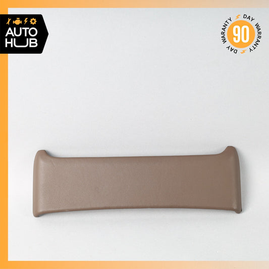 2018 Porsche Panamera 4S 971 Rear Center Console Cover Panel Trim Brown OEM 6k - photo 1