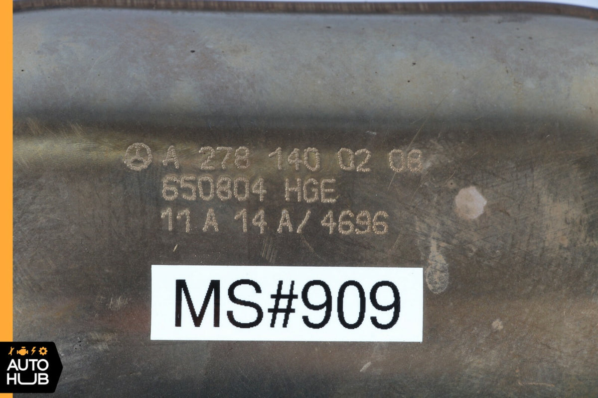 11-14 Mercedes W216 CL550 S550 Engine Exhaust Front Pipe Right 2781400208 OEM - photo 7