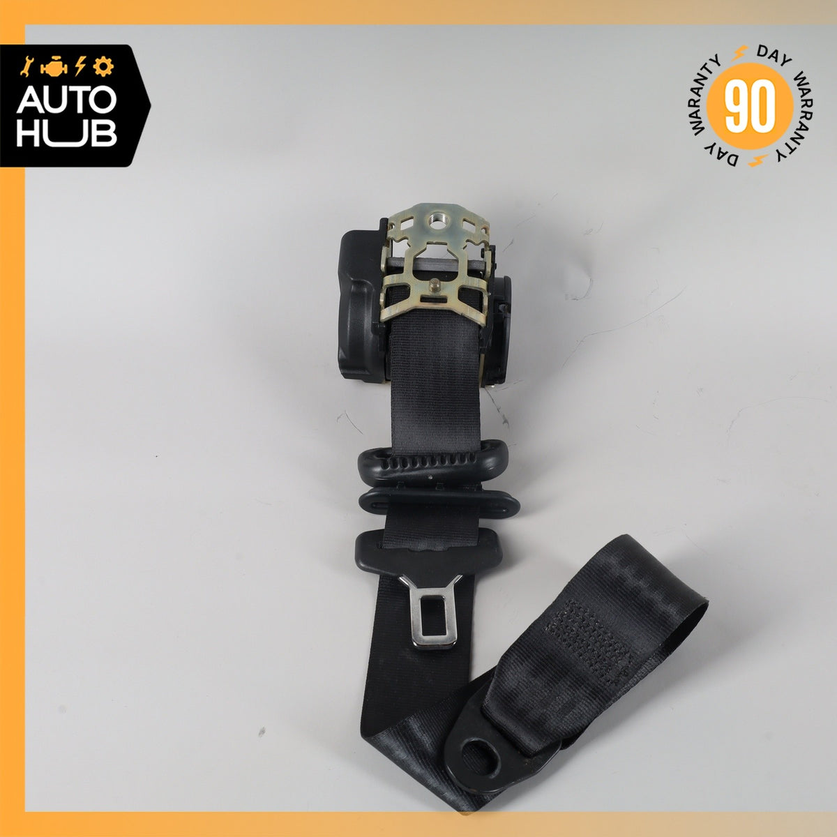 02-07 Maserati M138 4200 Coupe GT Rear Right Passenger Side Seat Belt Black OEM - photo 11