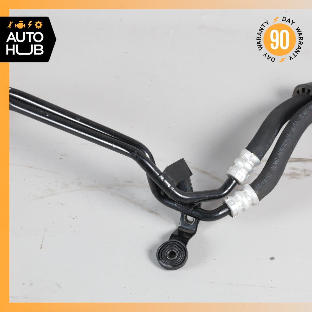 03-06 Bentley GT Flying Spur Left & Right Side Transmission Oil Cooler Line OEM - photo 5