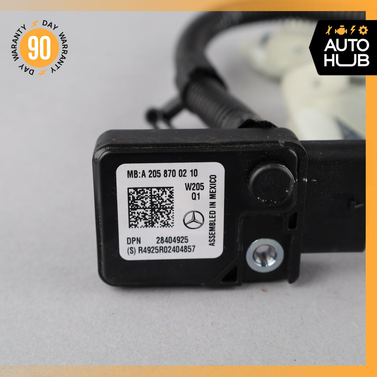 15-18 Mercedes W205 C300 Seat Occupancy Sensor SRS Mat OEM - photo 10