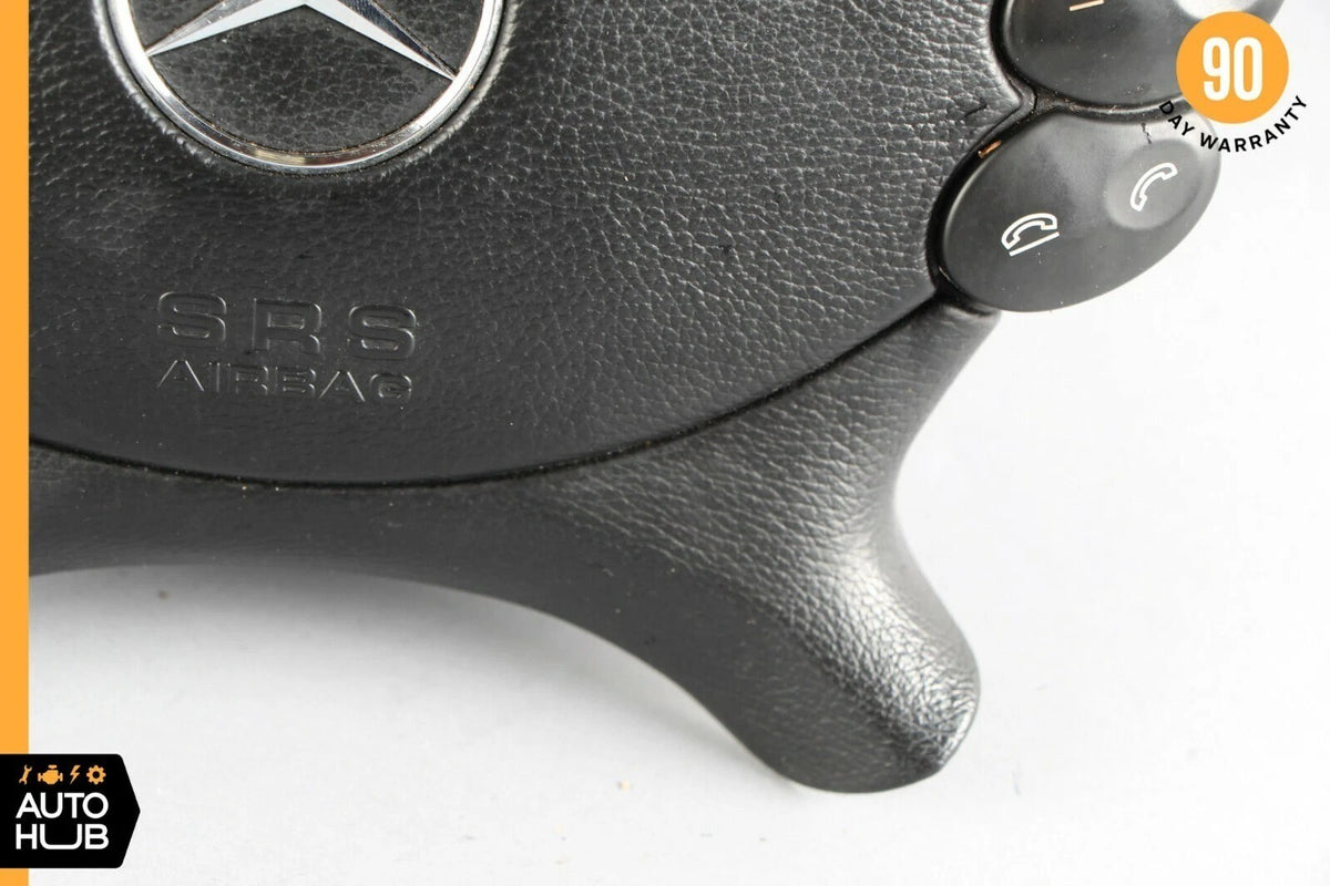 Mercedes R230 SL500 SL55 AMG CLK500 Steering Wheel Airbag Air Bag Black OEM - photo 6