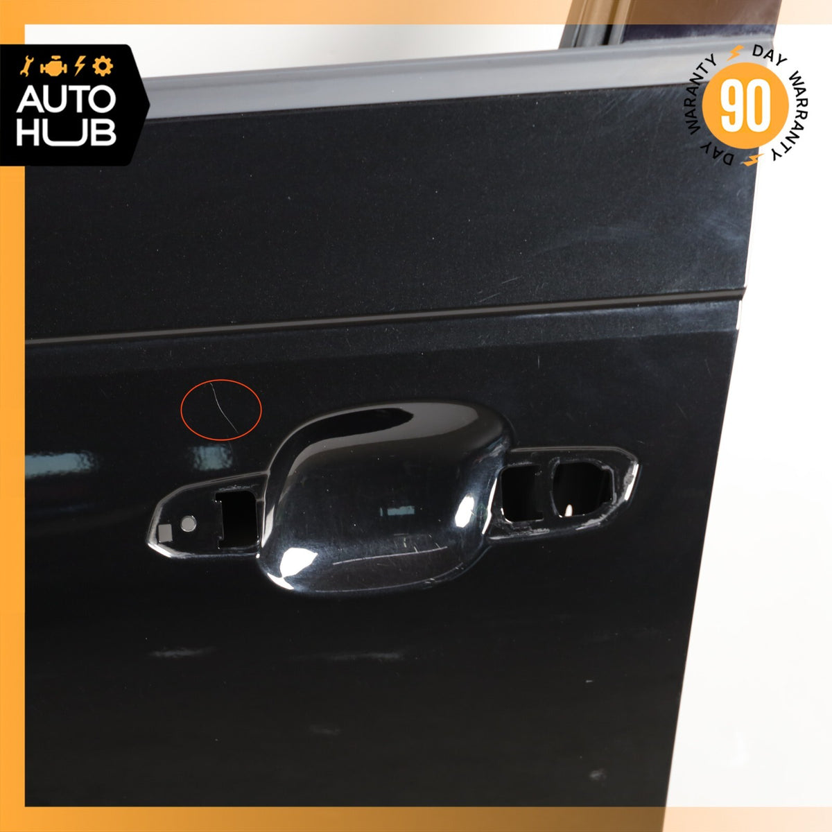 17-19 Audi B9 A4 Sedan Door Shell Front Left Driver Side Black OEM 56k - photo 10