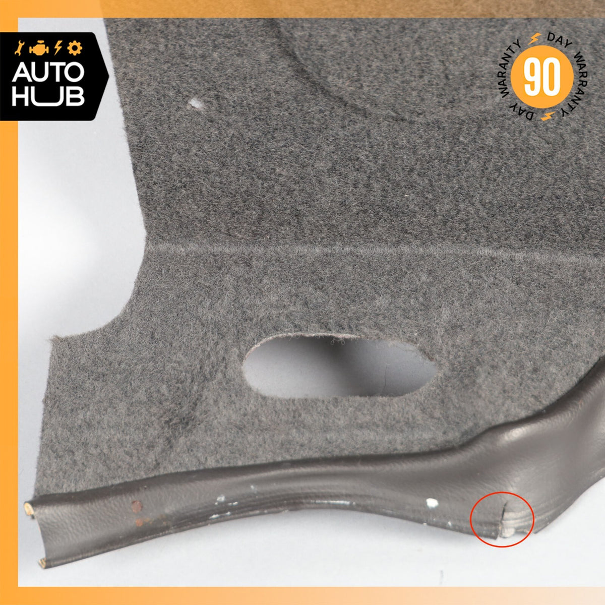 00-04 Aston Martin DB7 Vantage Trunk Lid Carpet Upper Cover Trim Panel OEM - photo 11