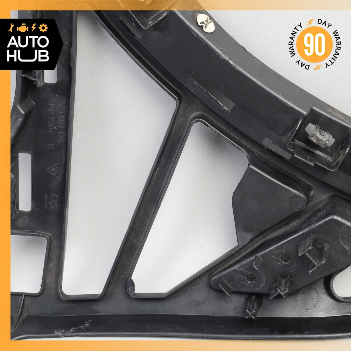 11-14 Porsche Cayenne 958 Front Right Side Bumper Support Bracket OEM - photo 10