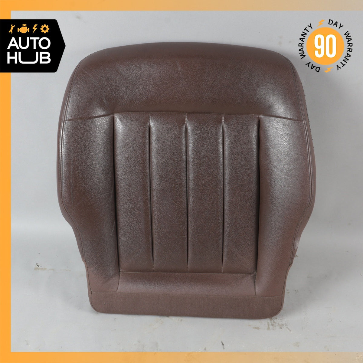 14-16 Mercedes W212 E250 E400 Front Left Side Lower Seat Cushion Brown OEM - photo 1