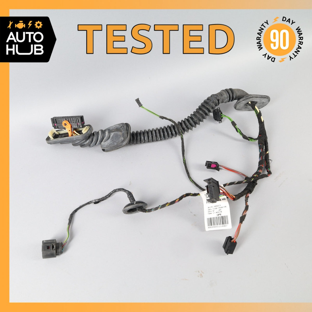 11-14 Porsche Cayenne 958 Rear Left or Right Side Door Wire Harness OEM - photo 1