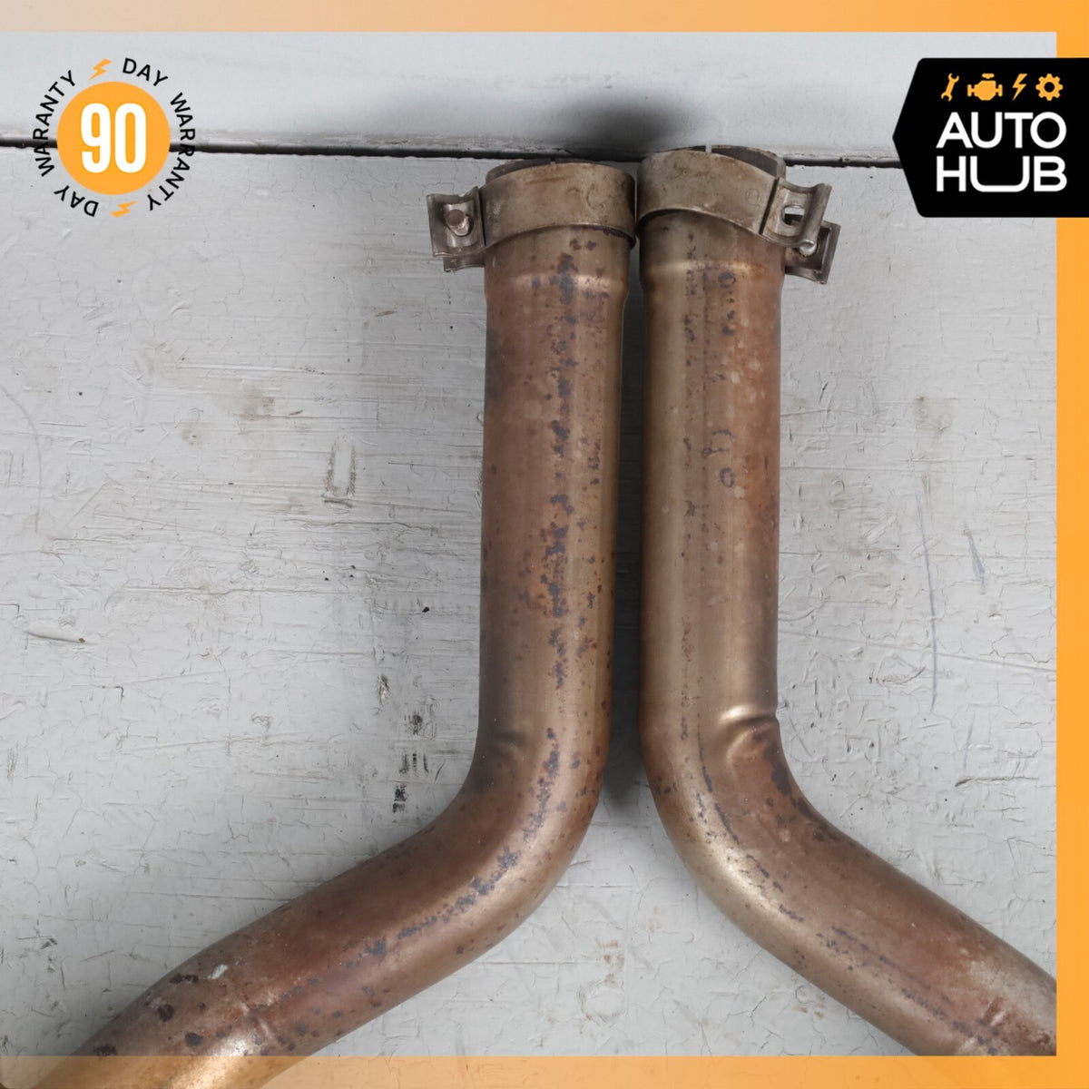 Bentley Continental GTC Speed Exhaust Muffler Mufflers Right & Left Set OEM 83k - photo 4