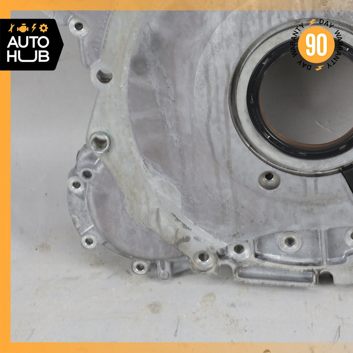11-18 Porsche Panamera 970 Cayenne Hybrid Engine Motor Crankshaft Rear Cover OEM - photo 5