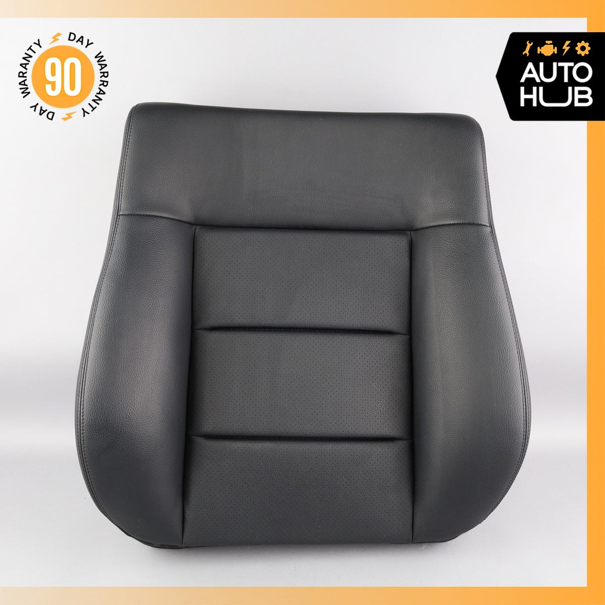 10-13 Mercedes W212 E350 E400 Front Right Seat Cushion Top Upper Black OEM - photo 1