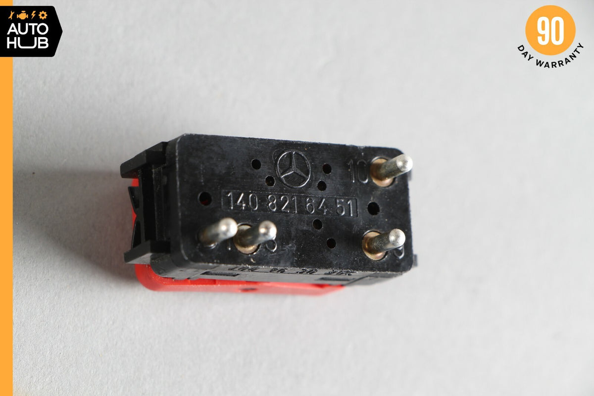 96-02 Mercedes R230 SL500 SL320 Hazard Warning Light Switch Button 1408216451 - photo 6