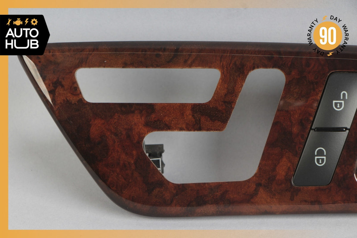 Mercedes W218 CLS400 CLS550 Front Right Side Seat Switch Trim Cover Wood OEM - photo 2