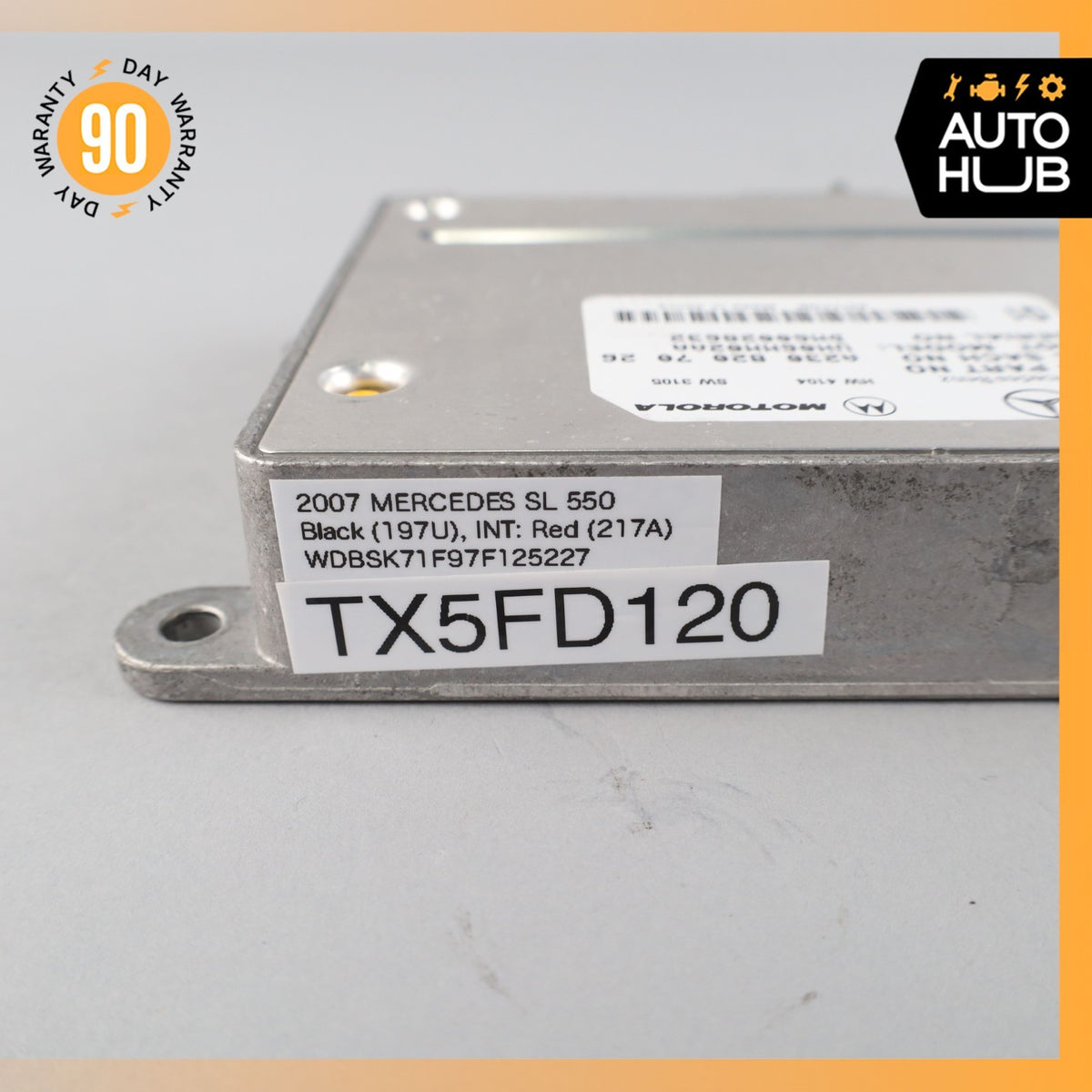 06-12 Mercedes R230 SL550 E350 Communication Control Module 2308207026 OEM - photo 9
